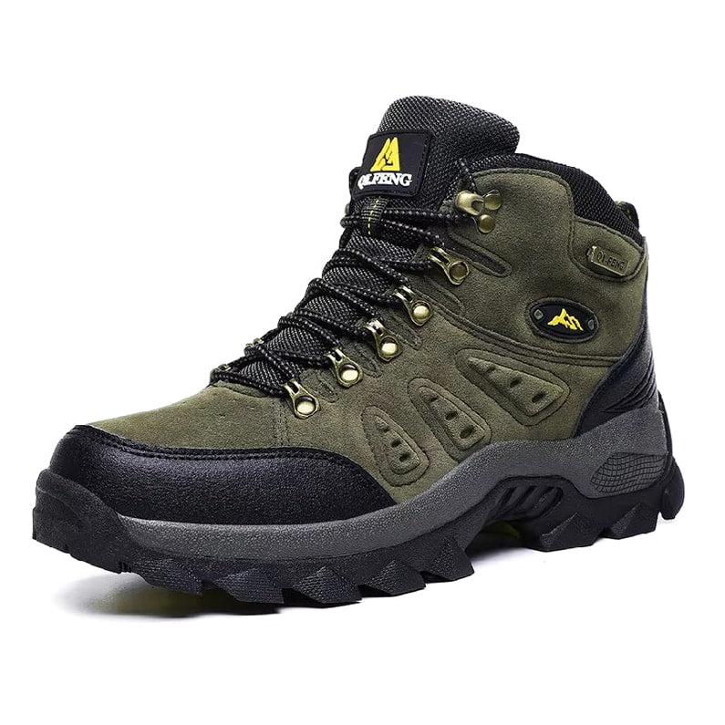 terrain-leder-wanderstiefel-herren-grun Grün
