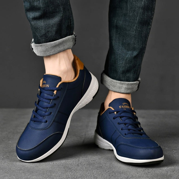 ComfortStride Herren Sneaker aus Leder mit Dämpfung image 7