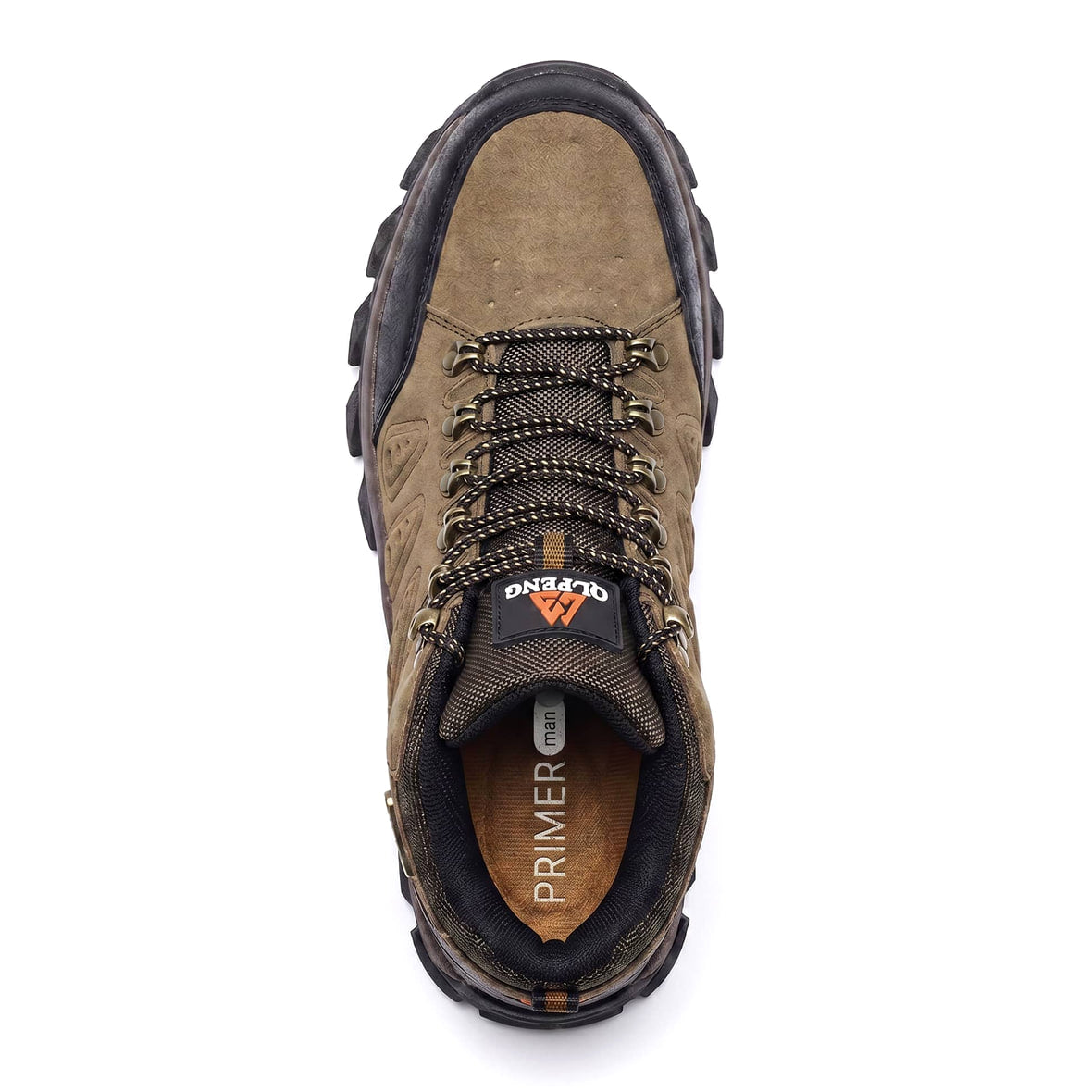 Terrain Leder-Wanderstiefel Wasserdicht Wanderschuhe Braun image 8