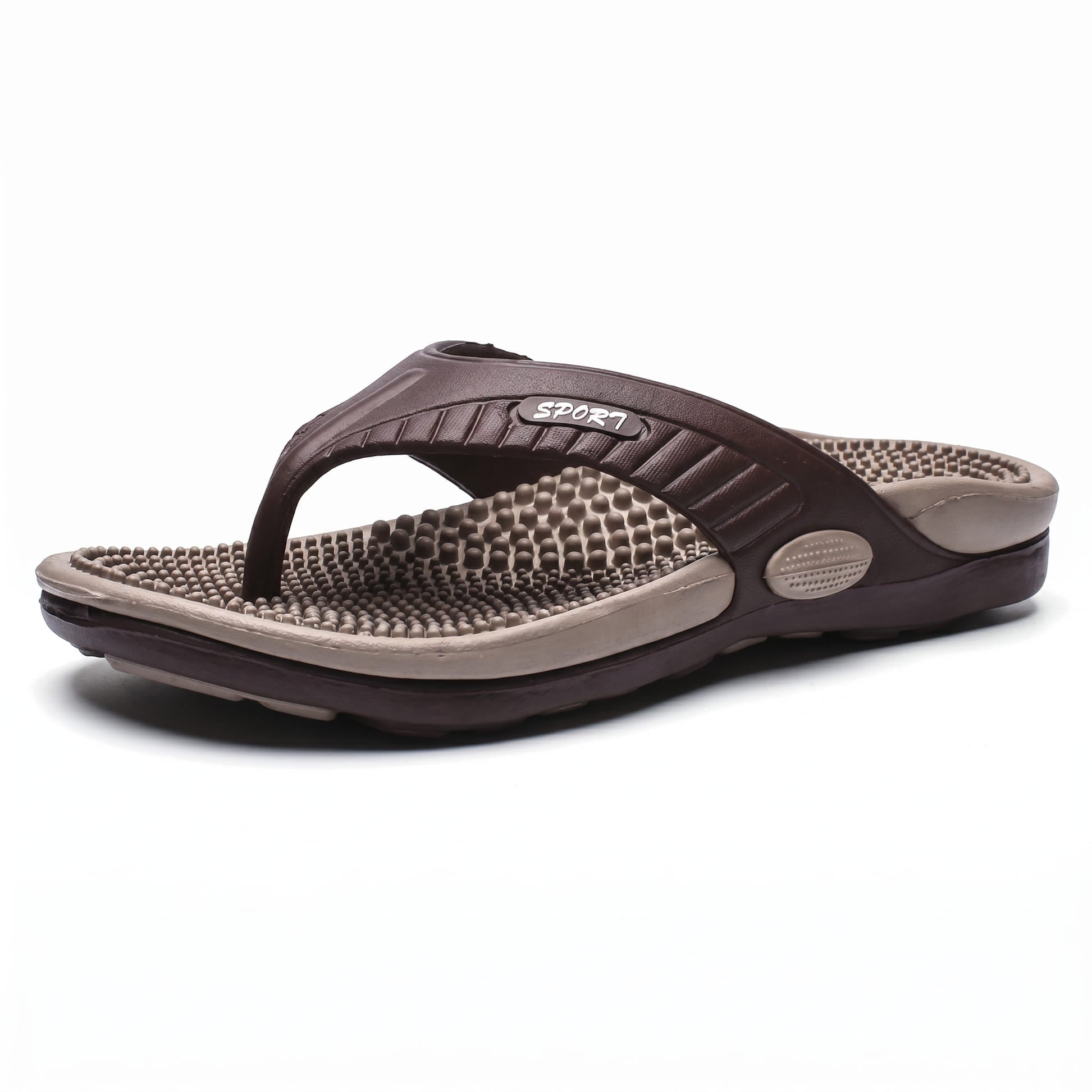 Sport Massage-Sandalen - Orthopädisch Recovery-Zehentrenner Braun