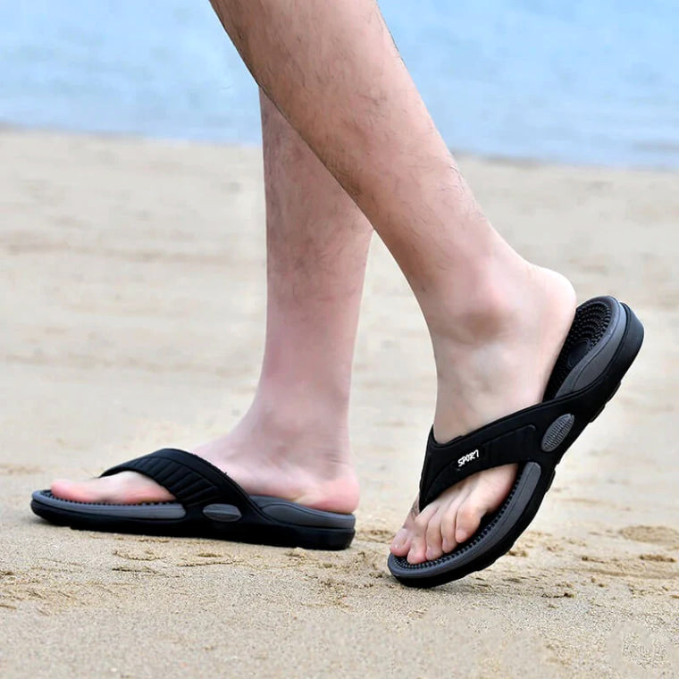 Sport Massage-Sandalen - Orthopädisch Recovery-Zehentrenner Braun image 8