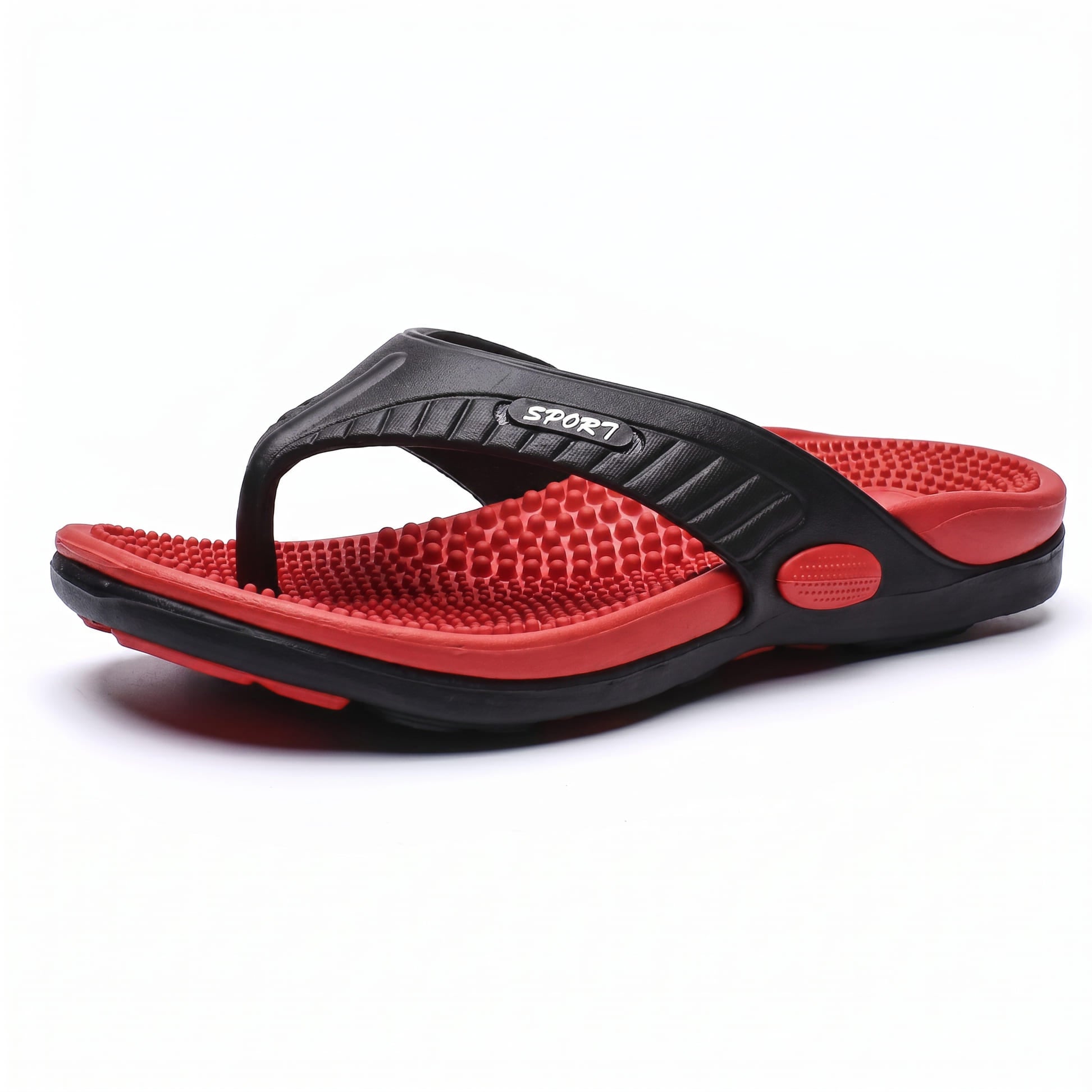 Sport Massage-Sandalen - Orthopädisch Recovery-Zehentrenner Rot