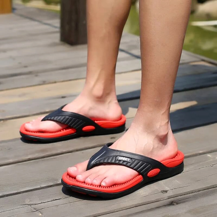 Sport Massage-Sandalen - Orthopädisch Recovery-Zehentrenner Rot image 6