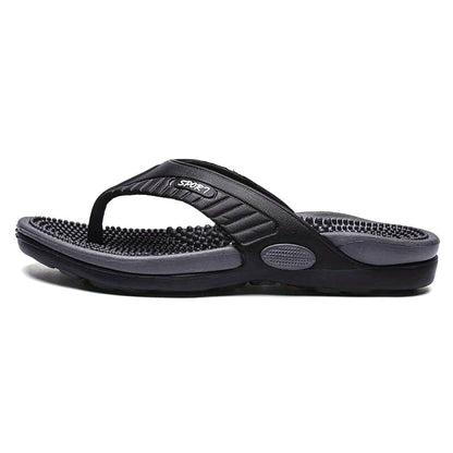 Sport Massage-Sandalen - Orthopädisch Recovery-Zehentrenner Schwarz image 4