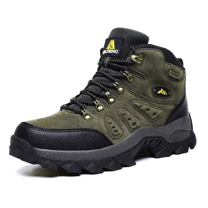 terrain-leder-wanderstiefel-herren-grun Grün