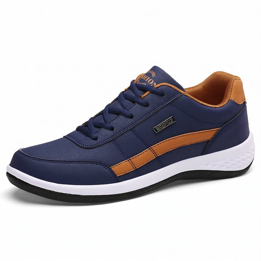 ComfortStride Herren Sneaker aus Leder mit Dämpfung