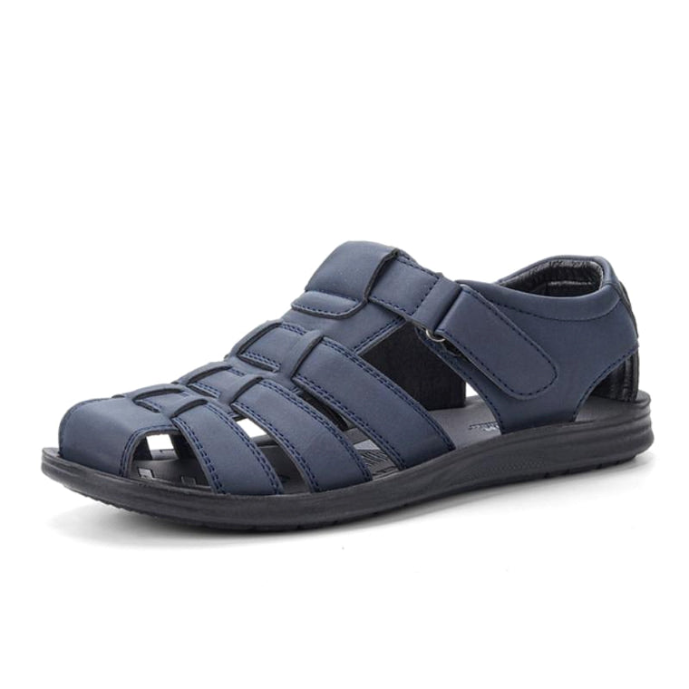 LeichtGang Leder-Sandale orthopädisch atmungsaktiv mit Komfort-Dämpfung image 3