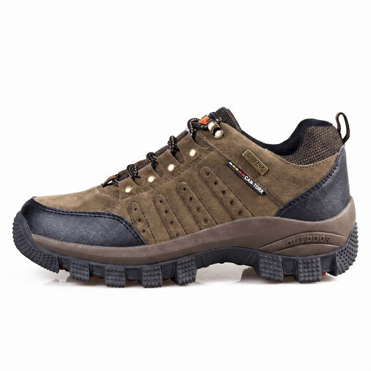 Terrain Leder-Wanderschuh Wasserdicht Trekking-Komfort Braun