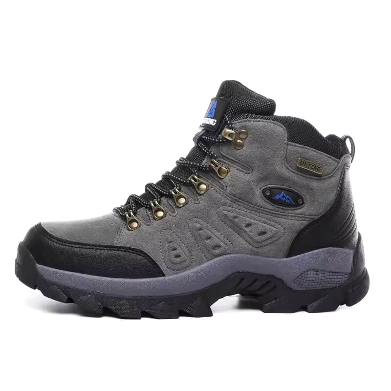 Terrain Leder-Wanderstiefel Wasserdicht Wanderschuhe Grau image 3
