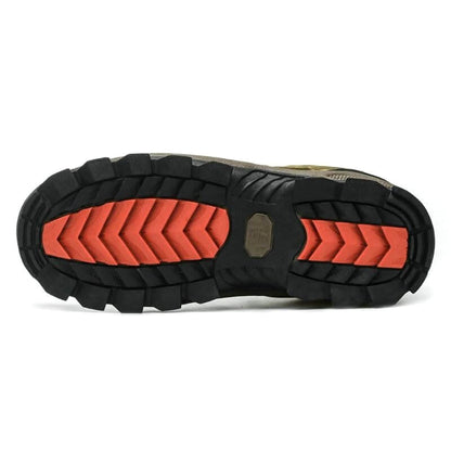 Terrain Leder-Wanderstiefel Wasserdicht Wanderschuhe Braun image 5