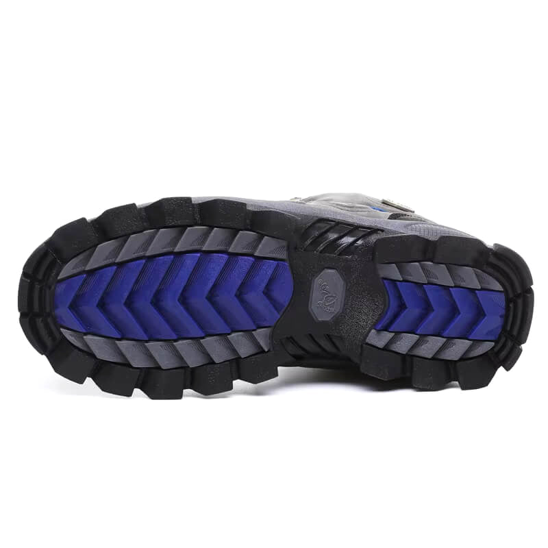 Terrain Leder-Wanderstiefel Wasserdicht Wanderschuhe Grau image 5