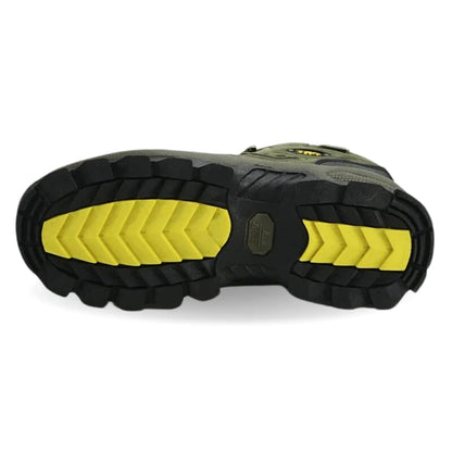 Terrain Leder-Wanderstiefel Wasserdicht Wanderschuhe Grün image 5
