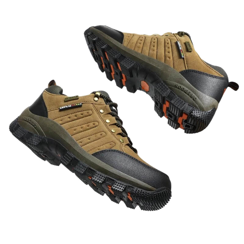 Terrain Leder-Wanderschuh Wasserdicht Trekking-Komfort Braun image 6