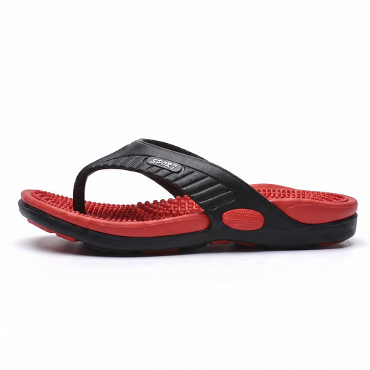 PremierMAN Sport Massage-Sandalen Recovery Rot