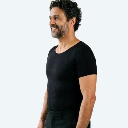 Primer Kompressionsshirt Unterhemd Anti Schweiß Weiß image 8