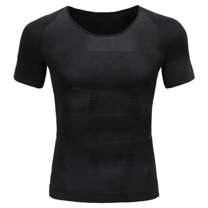 Primer Kompressionsshirt Unterhemd Anti Schweiß Weiß image 10